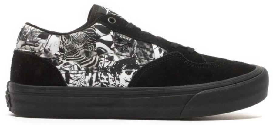 Vans Rowan VCU (Weirdo Dave/Black) Mens at Tempe