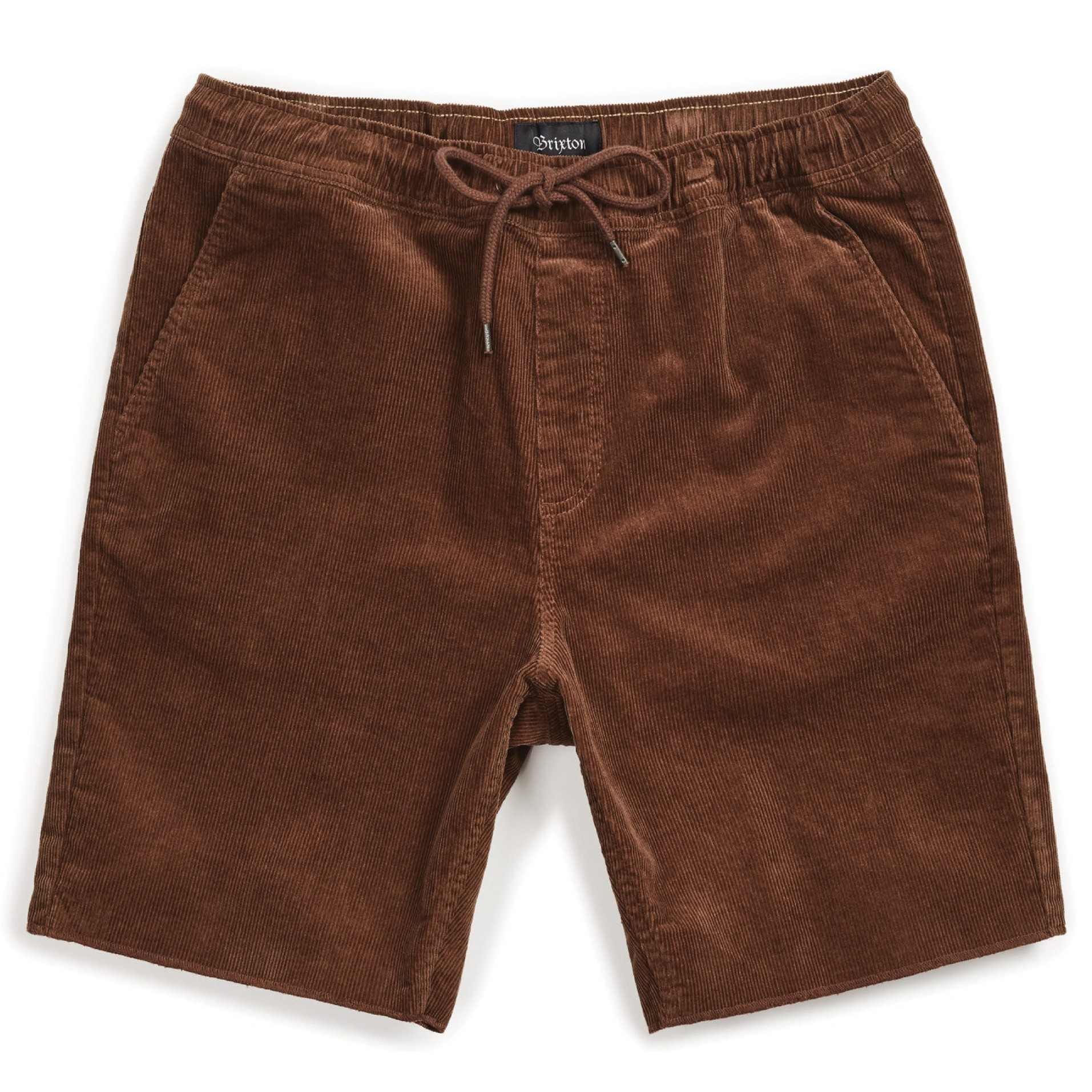 brown cord shorts